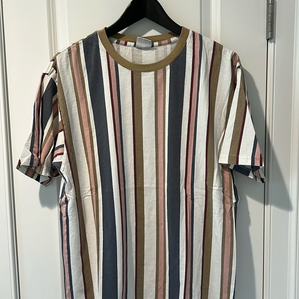 Loose Fit Cotton On Striped Tee